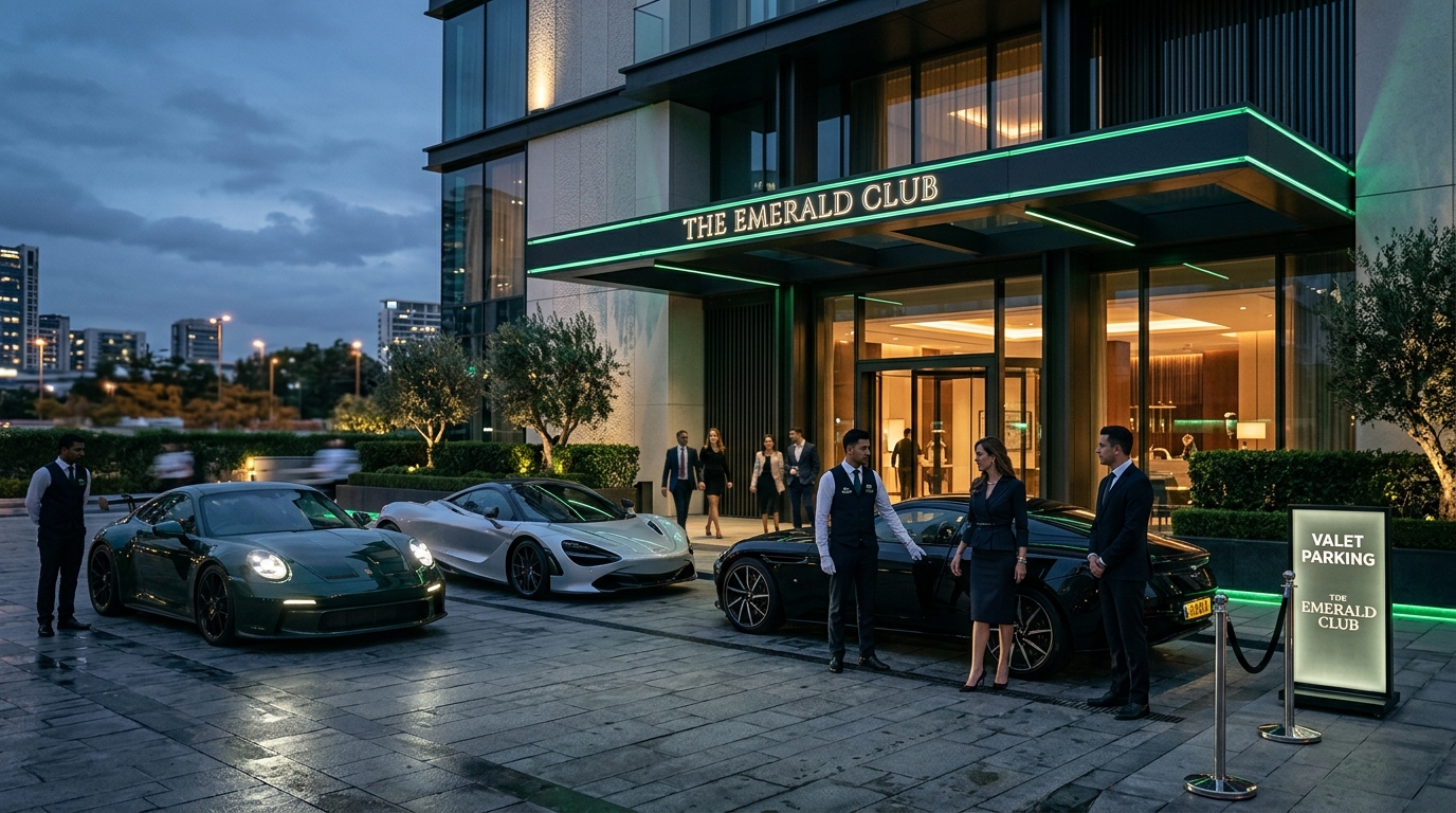 Valet Parking (90+ Cars)